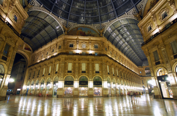 Galleria Vittorio Emanuele II in Milan