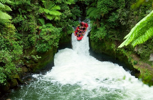 Kaituna River white water rafting.