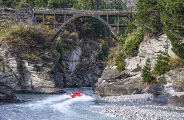 Queenstown jet boat