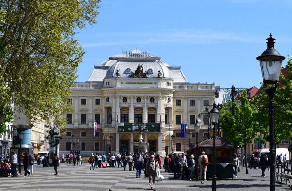 The city of Bratislava is a port of call on your Danube River cruise.
