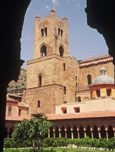 Monreale cathedral and cloisters