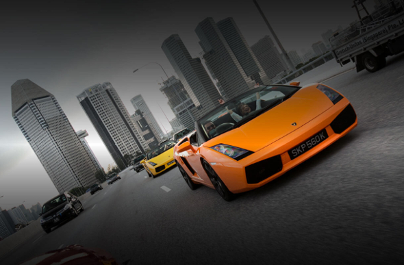 F1 driving singapore