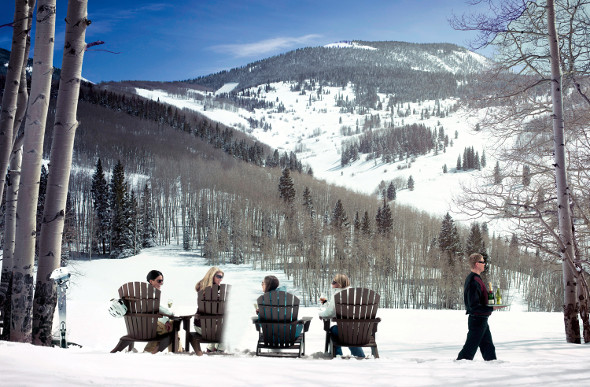 Beaver Creek ski resort in Colorado, USA.