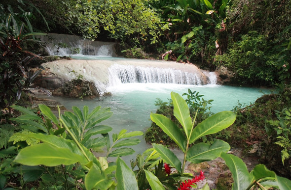 The picturesque Mele Cascades in Vanuatu. Picture: Getty Images