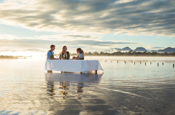  Eat oysters straight from Oyster Bay Tasmania