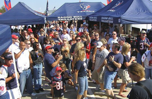 Tailgating in Houston