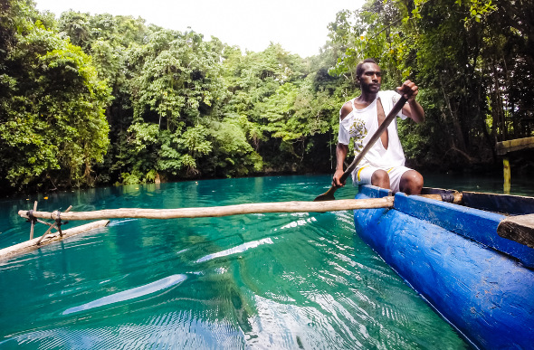 A canoe ride down Riri Riri River