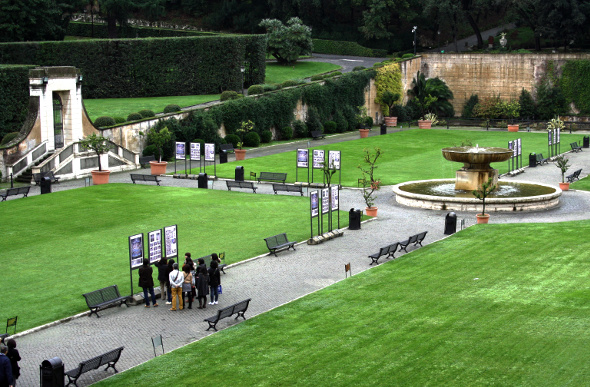 Inside the Vatican Gardens