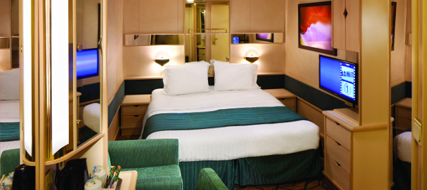 Cruise ship cabin