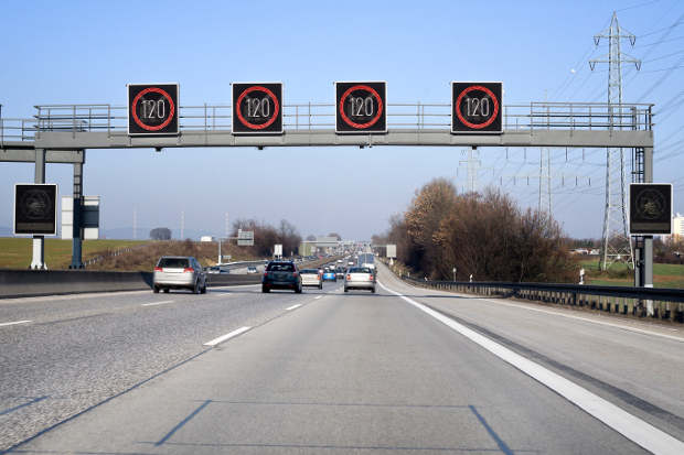 Driving on the Autobahn in Germany