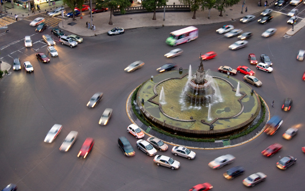 Traffic in Mexico City
