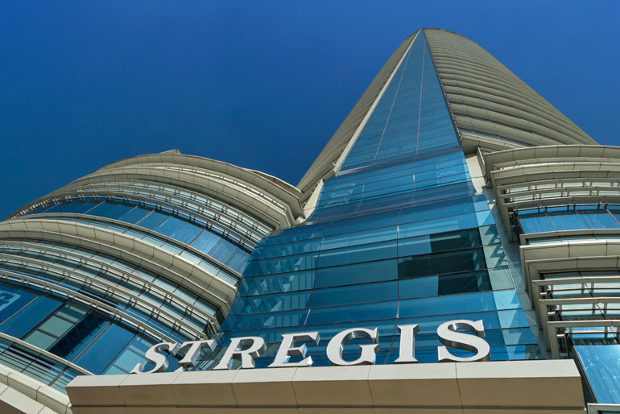 A view of the exterior of the st regis hotel