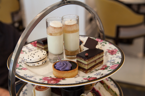 Some sweet desserts on offer at the Langham