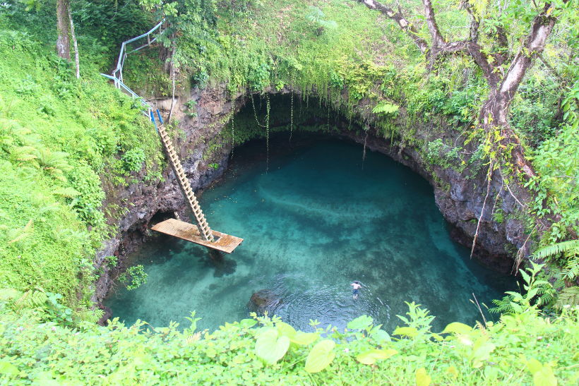 to sua ocean trench samoa
