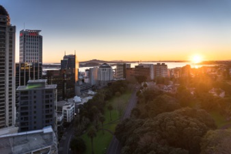 New Zealand Accommodation Sunrise