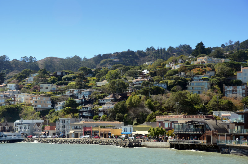 streets of sausalito, san francisco