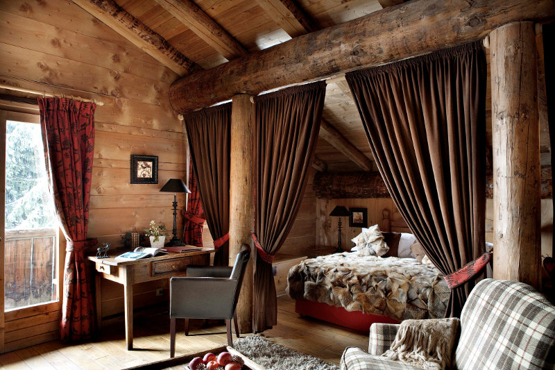 luxury cosy room in the French Alps
