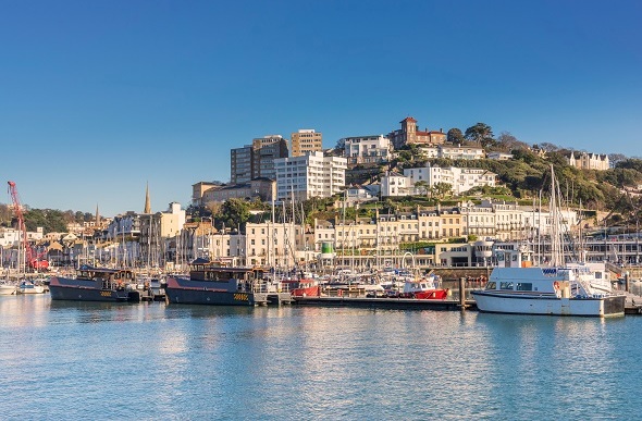 Torquay harbour south devon