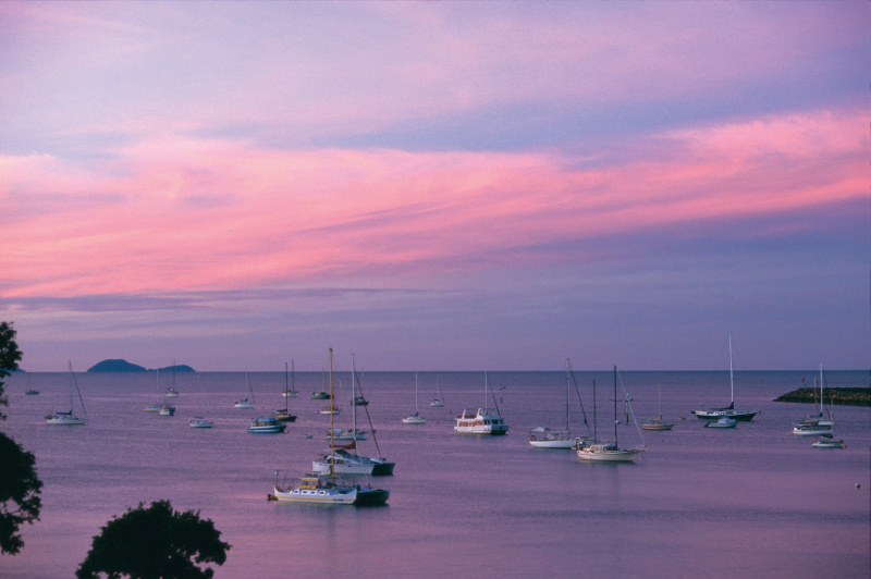 Pioneer Bay at sunset