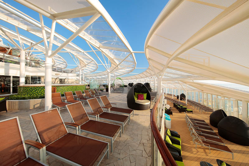 solarium on board ship