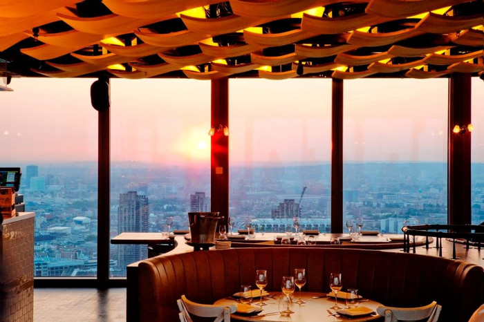 The Duck and Waffle London's tallest 24/7 restuarant
