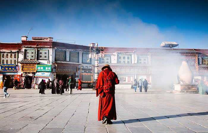 Tibetan capital, Lhasa