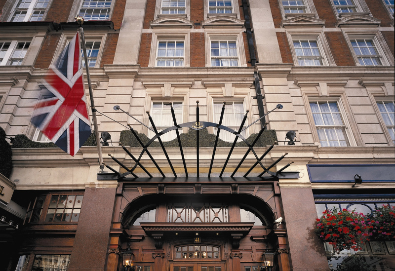 Hotel 41's Vintage Exterior. Photo courtesy of Red Carnation Hotels