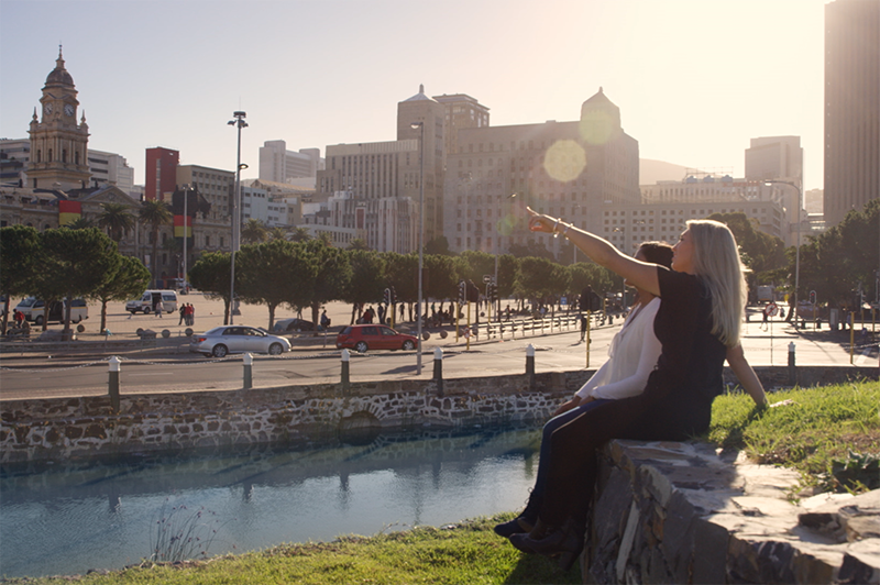 Janice-Lynn and Greer kick things off in Cape Town with a city tour