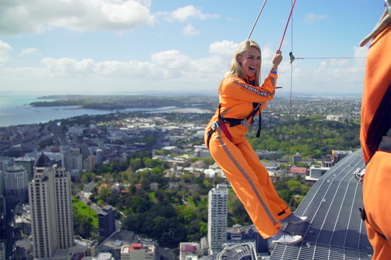 greer on the edge of the sky tower sky walk