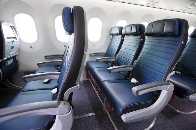 Economy Plus seating onboard the Dreamliner 787-9. Image: Courtesy.