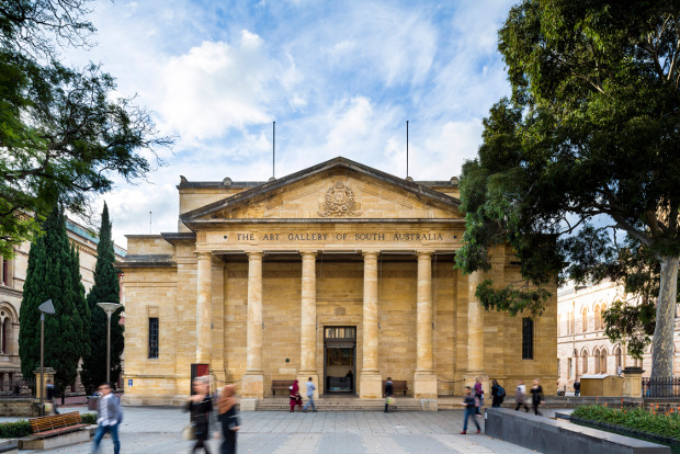 Art Gallery of South Australia, Adelaide. Picture: Sam Noonan