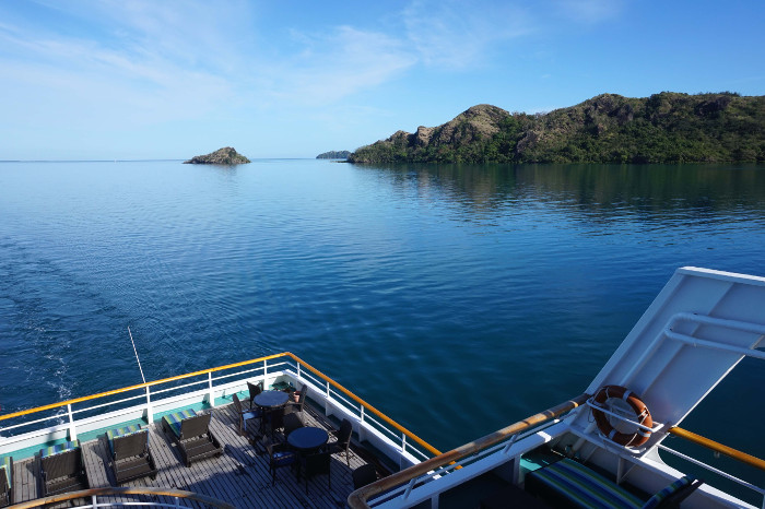 lounge on board captain cook cruise fiji