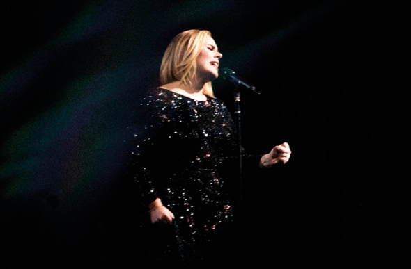Singer Adele.