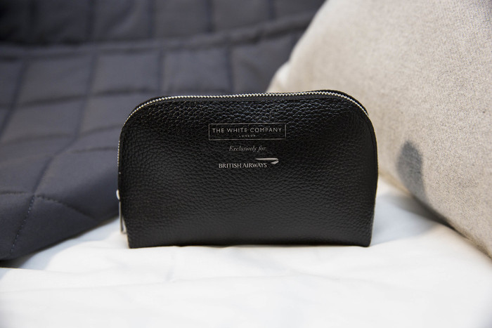 british airways club world business class amenities kit