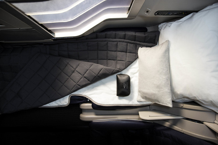 british airways club world business class bed