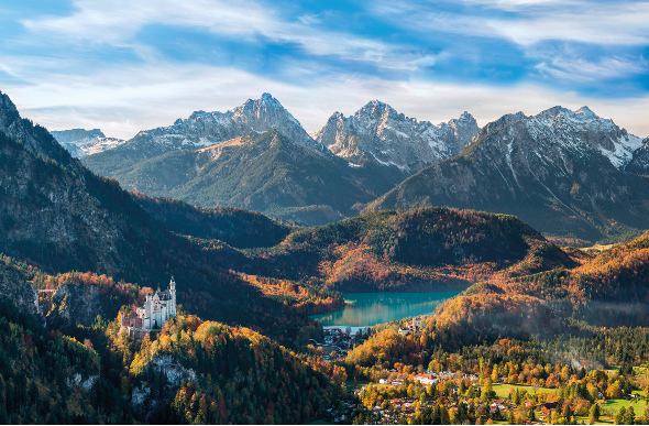 Hanau to Bremen mountains