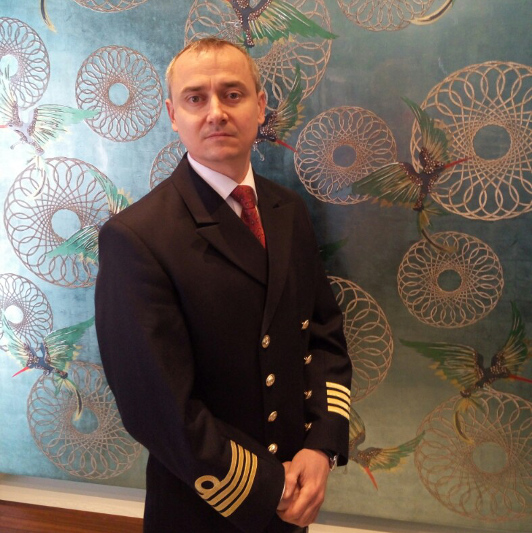 APT river cruise captain Janos Nyul.