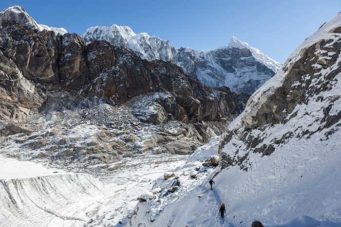 The Himalayas mountain range