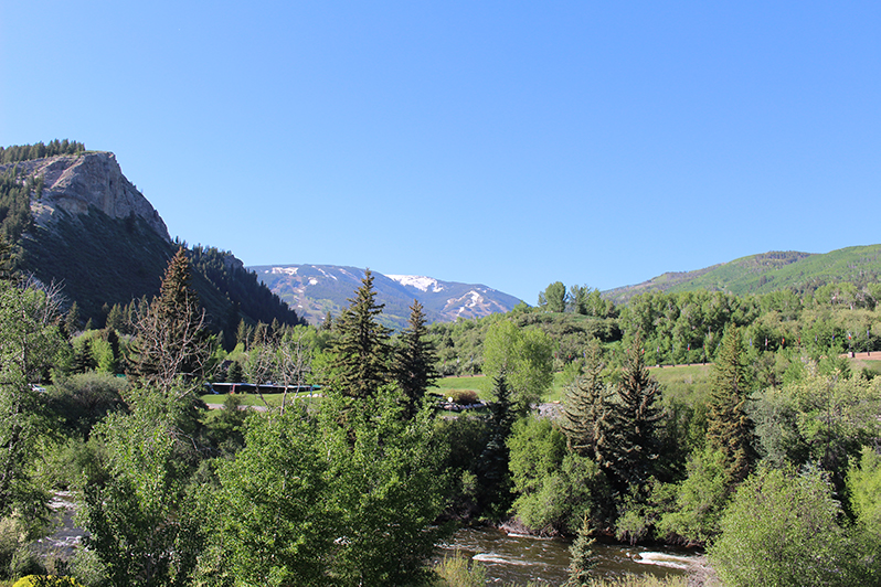 The view from The Westin Riverfront Resort & Spa, Beaver Creek