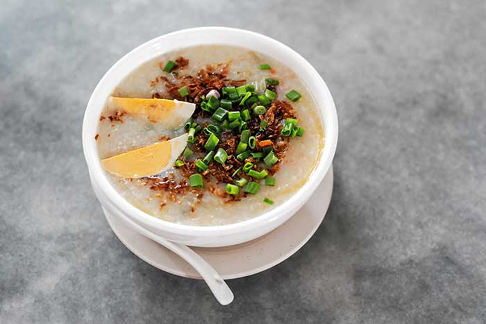 Congee is a breakfast staple in china
