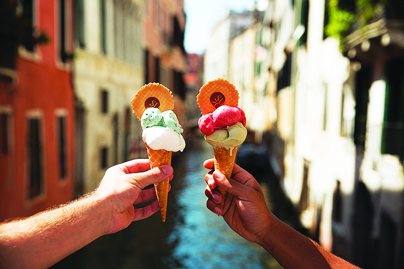 gelati in venice