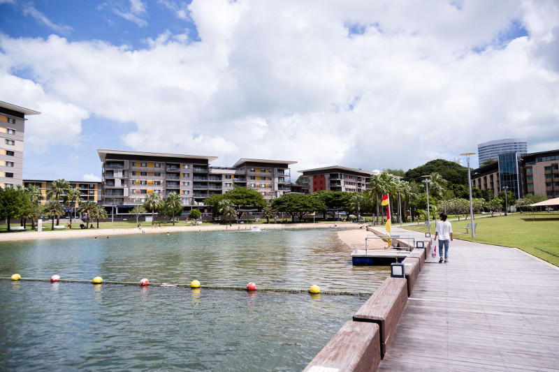 Darwin harbour waterfront