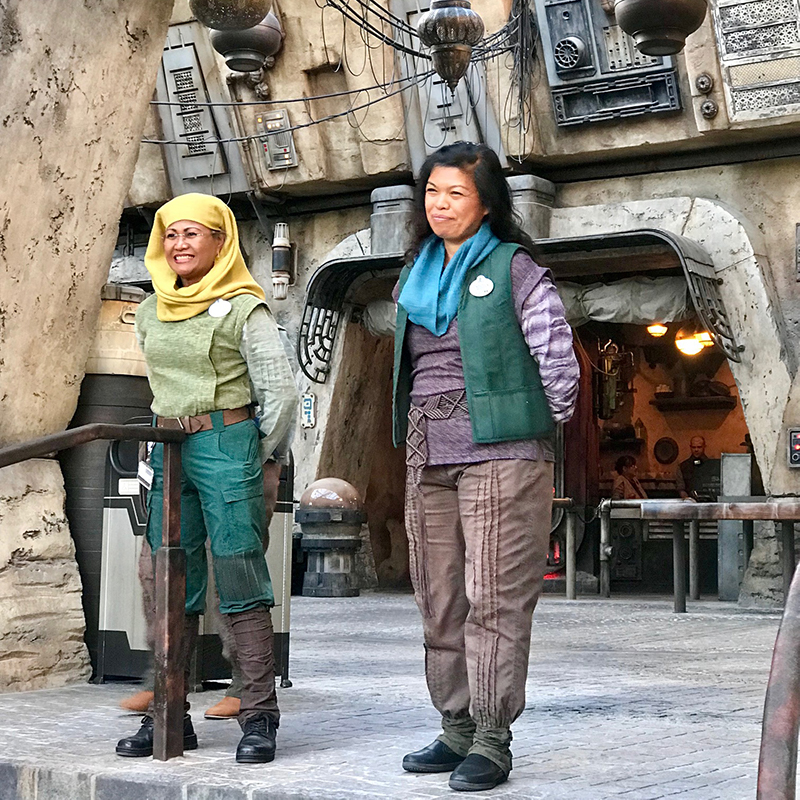 Star Wars Cast Members at Disneyland Resort