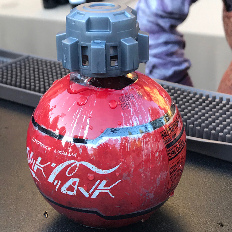 Star Wars Coca Cola bottles at Disneyland Resort