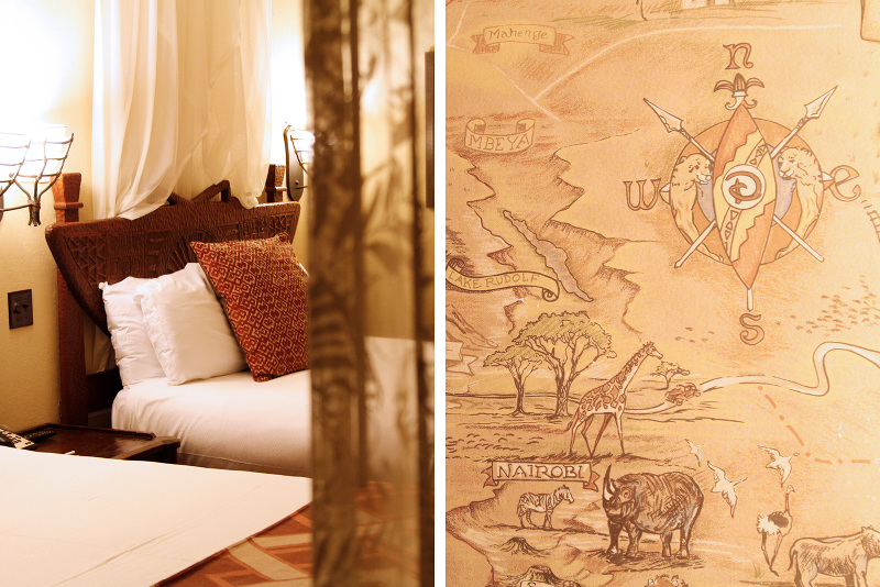 The interior of one of the rooms at Disney's Animal Kingdom