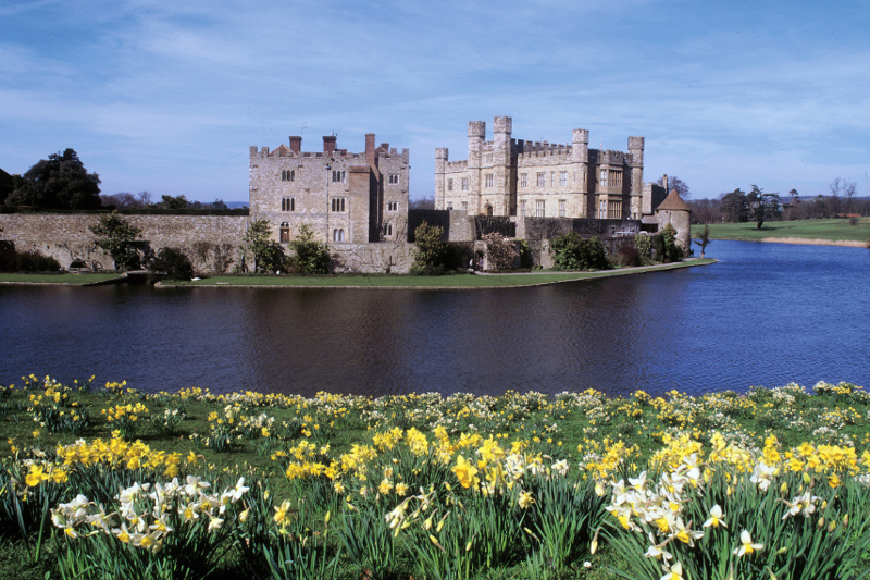 Leeds Castle in England.