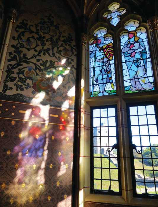 Cardiff Castle in Wales