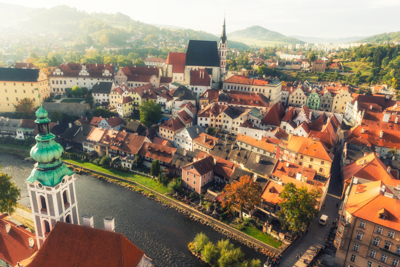 Cesky Krumlov.