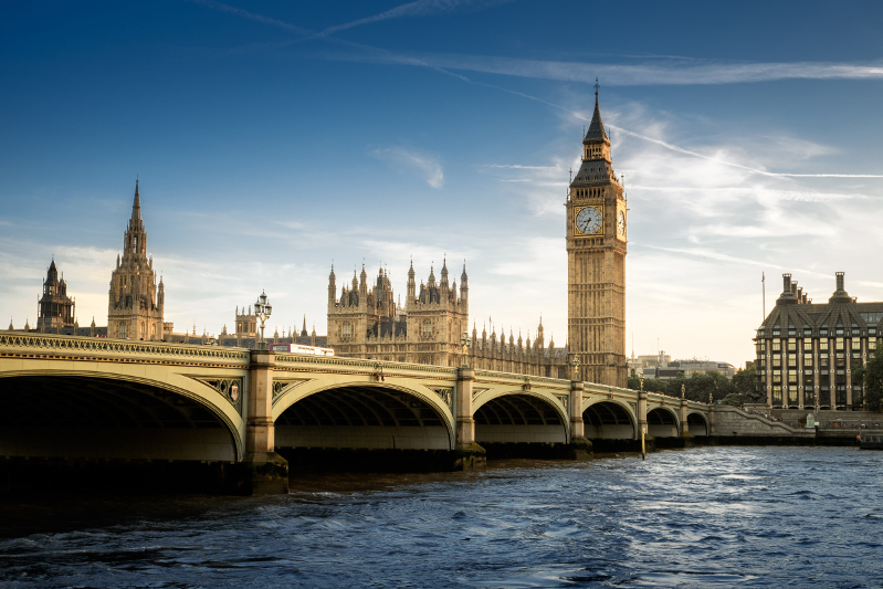 Big Ben in London.