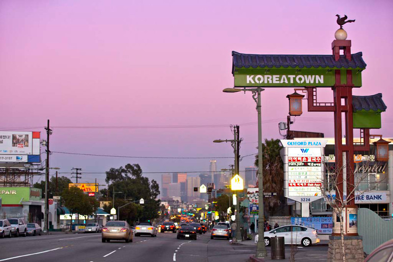 Korea Town.